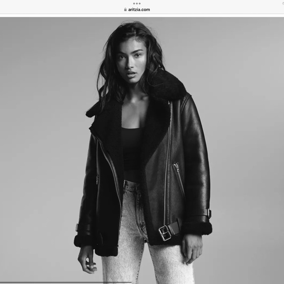 Aritzia Jackets & Blazers - Joan Oversized Real Shearling Sheepskin Jacket